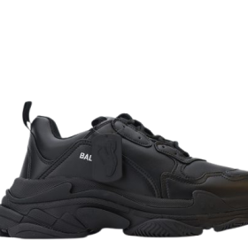 Balenciaga Triple S Sneaker ‘Black’ Leather REPS