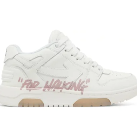 Off-White Wmns Out of Office ‘For Walking – White Pink’ Rpes