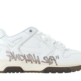 OFF-WHITE Out Of Office For Walking White Peach REPS