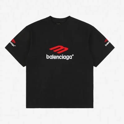 Balenciaga 3B Sports Icon besticktes T-Shirt Reps