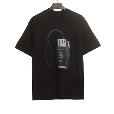 Balenciaga Flugticket- und Reisepass-Begrenzung T-Shirt Reps