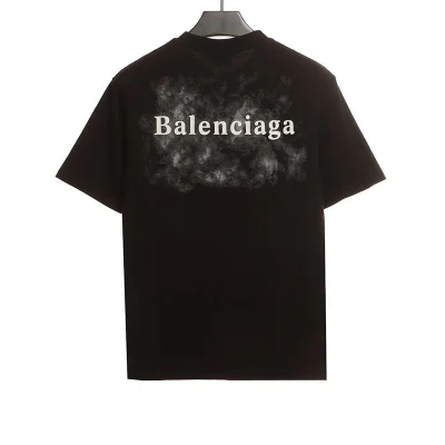 Balenciaga Logo-Stickerei T-Shirt Reps