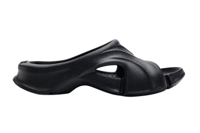 Balenciaga Mold Slide Sandal Black Top Replica