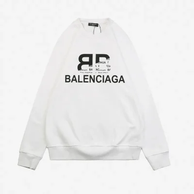 Balenciaga Sweatshirt mit Patchwork-Buchstabenprint Reps