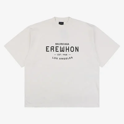 Balenciaga x Erewhon 1968 Los Angeles Bedrucktes T-Shirt Reps