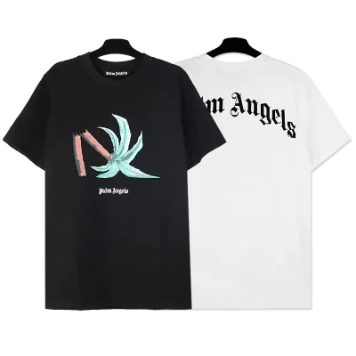 Palm Angels Gebrochene Handfläche T-Shirt Reps