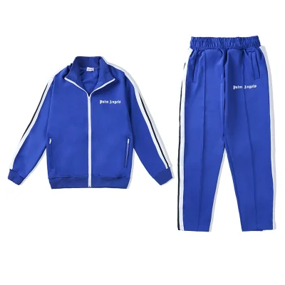Palm Angels Sportswear-Set Blau Reps