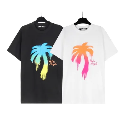 Palm Angels Sprühhandfläche T-Shirt Reps