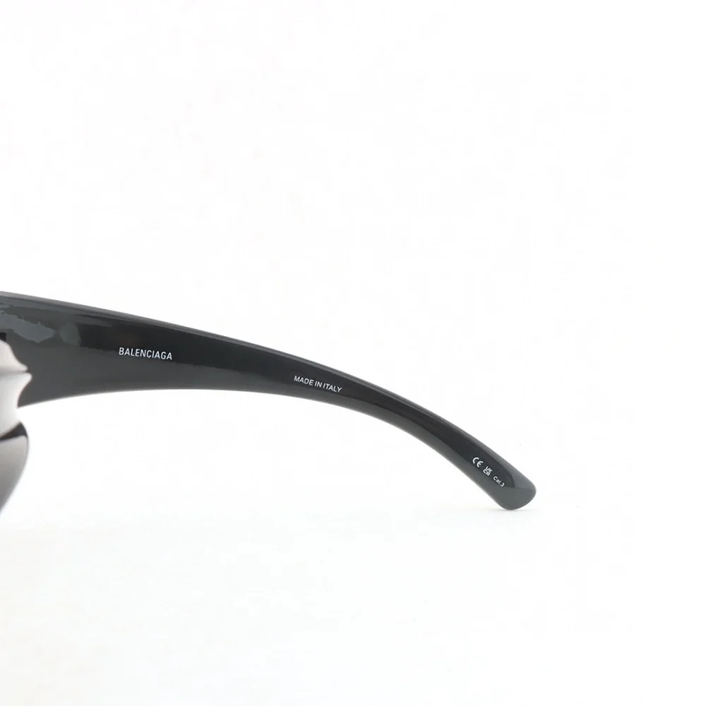 Balenciaga bedruckte Nylon-Sonnenbrillen mit Buchstaben Reps