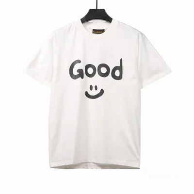 DREW Smiley-Gesichtsaufdruck T-Shirt
