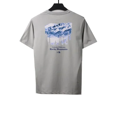 The North Face Rocky Mountain-Aufdruckint T-Shirt