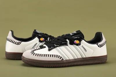 adidas x Wales Bonner Samba Pony ‚CREAM WHITE‘ Top Reps