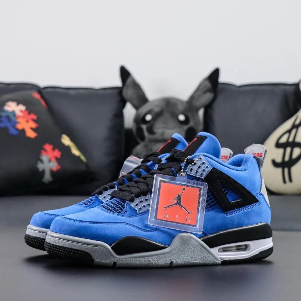 Air Jordan 4 Retro Eminem Encore Herren-Sneaker – Bild 4