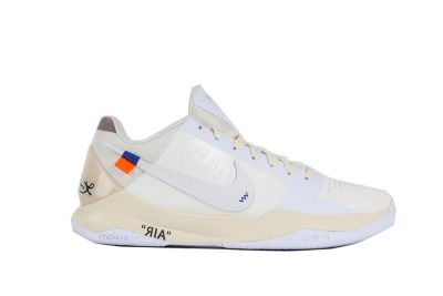 Kobe 5 x Off-White Sail Top-Version Reps