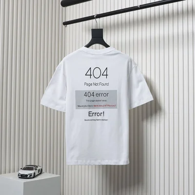 Balenciaga T-Shirt mit 404-Aufdruck