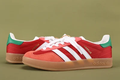 Gazelle Indoor „Olympische Spiele Paris Rot“ Low-Top-Sneaker