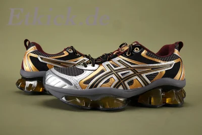 ASICS Gel-Quantum Kinetic „Kohlenstoffreines Gold“ Replica