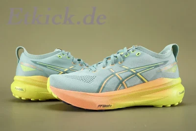 Asics GEL-KAYANO 31 PARIS Helles Seladon/Sicherheitsgelb