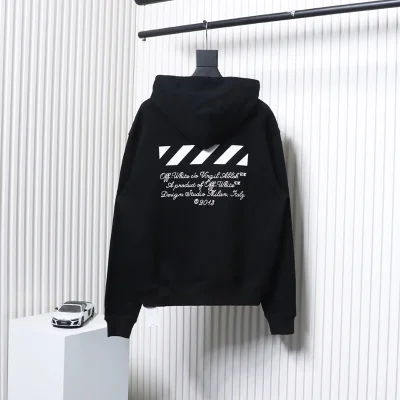 Off-White Kapuzenpullover mit 23 Schrägstrichbuchstaben