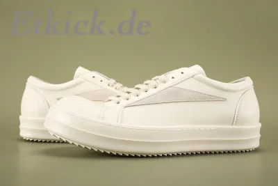 Rick Owens Lido Vintage Milch Low-Top-Sneaker