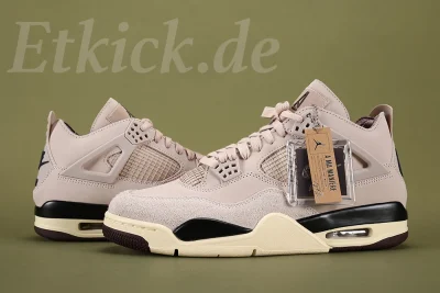 AUF JORDAN 4 x A MA MANIERE Fossiler Stein Beste Sneaker