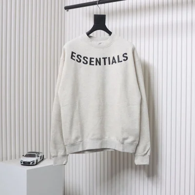 Fear Of God Sweatshirt mit Kragen und Buchstaben