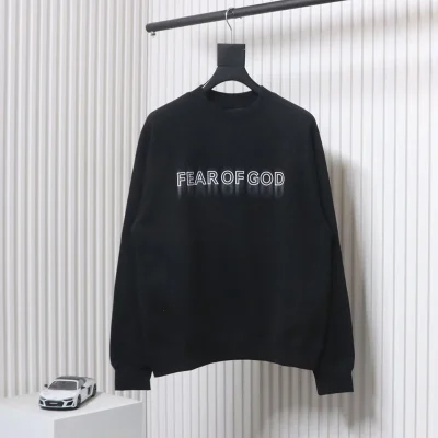 Fear Of God Sweatshirt mit Schattenbuchstaben-Logo