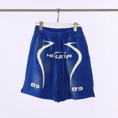 Hellstar Aufwärmshorts Blau