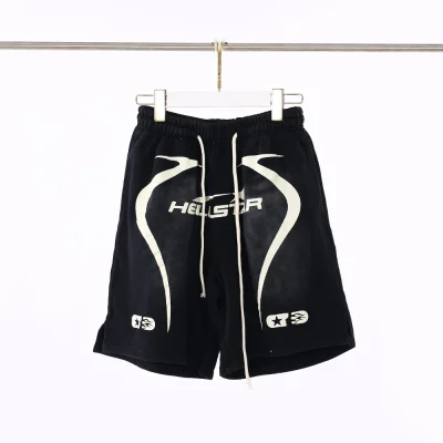 Hellstar Aufwärmshorts Schwarz Top-Version