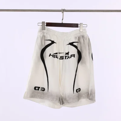 Hellstar Aufwärmshorts Weiß Top Reps