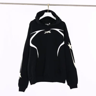 Hellstar Sports Kapuzenpullover Tiefschwarz