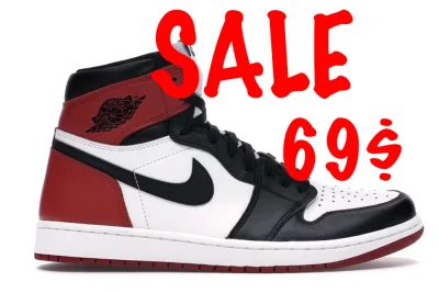 Jordan 1 Retro BG 'Black Toe' 2016 Sonderangebot