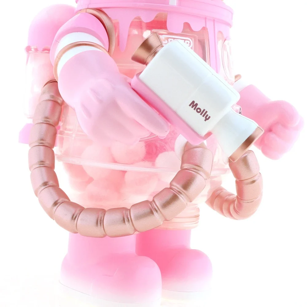 Bubble Mart MEGA-Serie Xinyu trendige Puppe 400 % Rosa