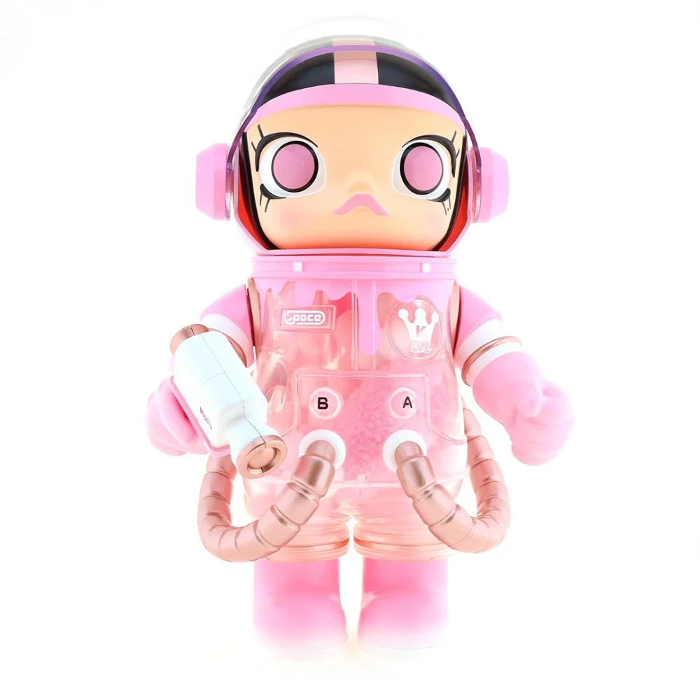 Bubble Mart MEGA-Serie Xinyu trendige Puppe 400 % Rosa