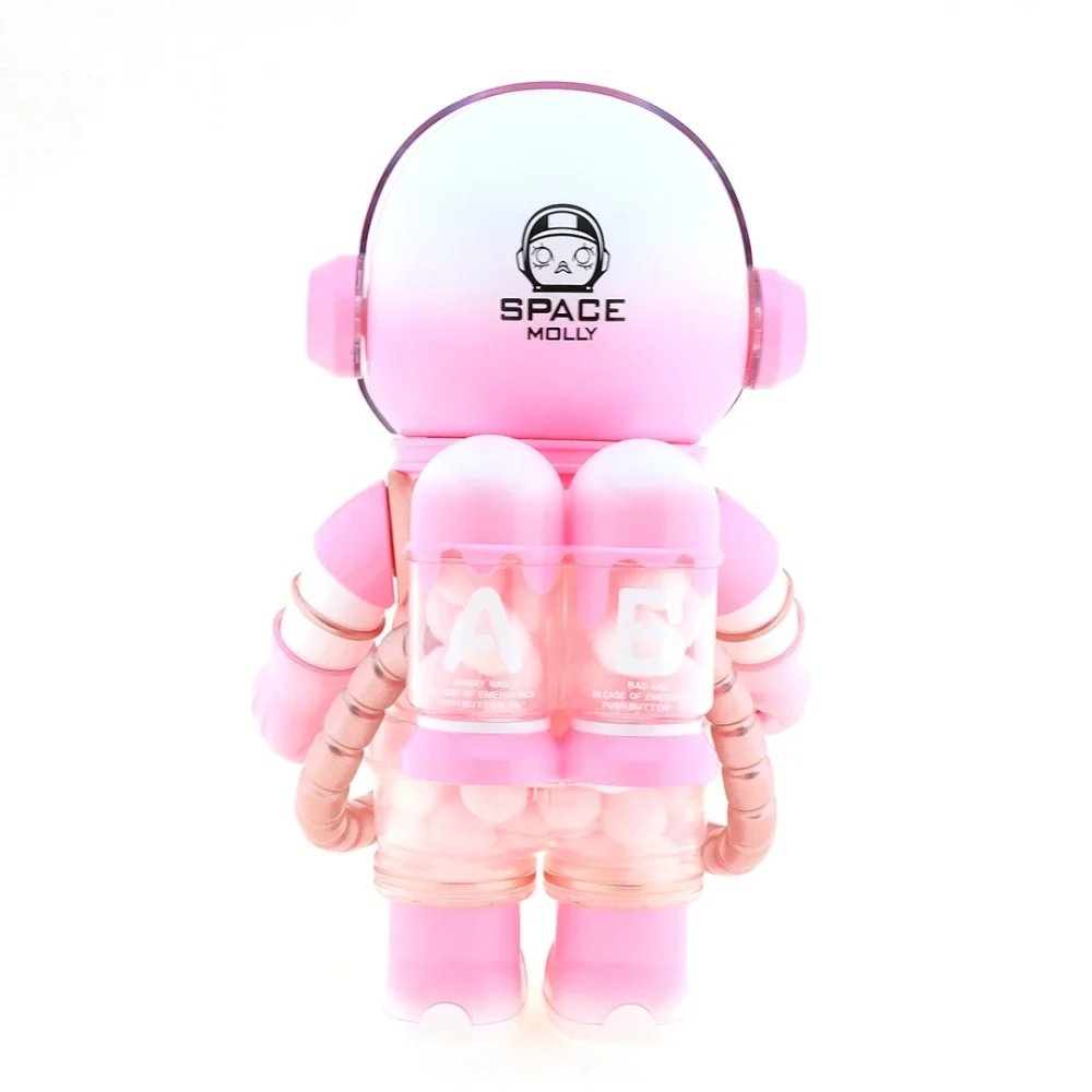 Bubble Mart MEGA-Serie Xinyu trendige Puppe 400 % Rosa