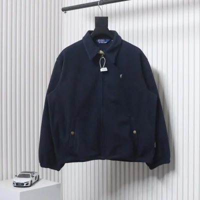 Harrington-Mantel aus Polarfleece