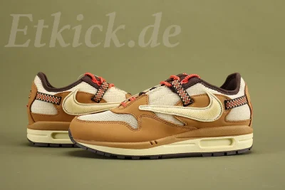 Air Max 1 Travis Scott Cactus Jack Weizen Zitronengelb