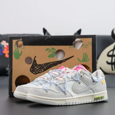 Kaufen Sie die Top-Version Off White x NK Dunk The 50 NO.38