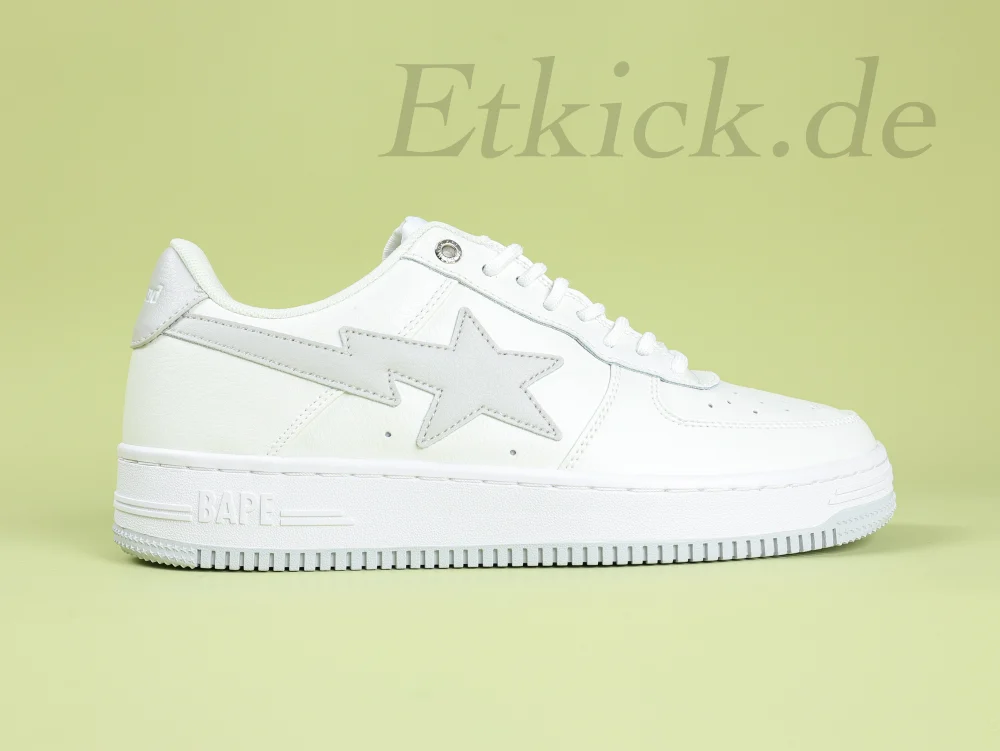 Top A Bathing Ape Bape Sta x JJJJound Sneakers Weiß