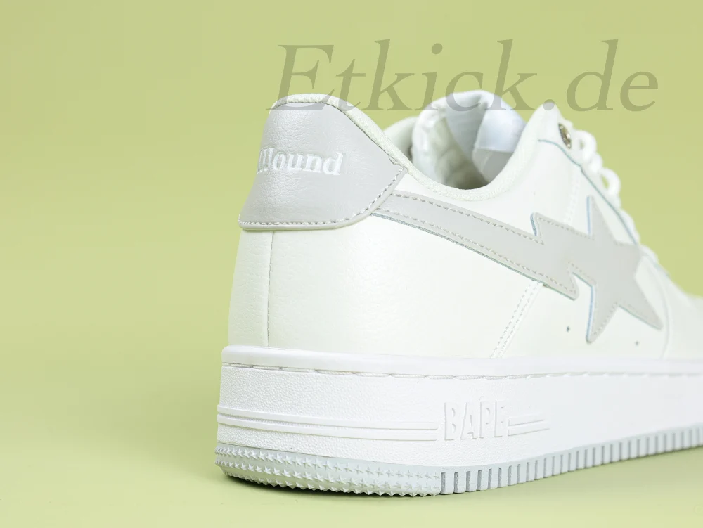 Top A Bathing Ape Bape Sta x JJJJound Sneakers Weiß – Bild 5