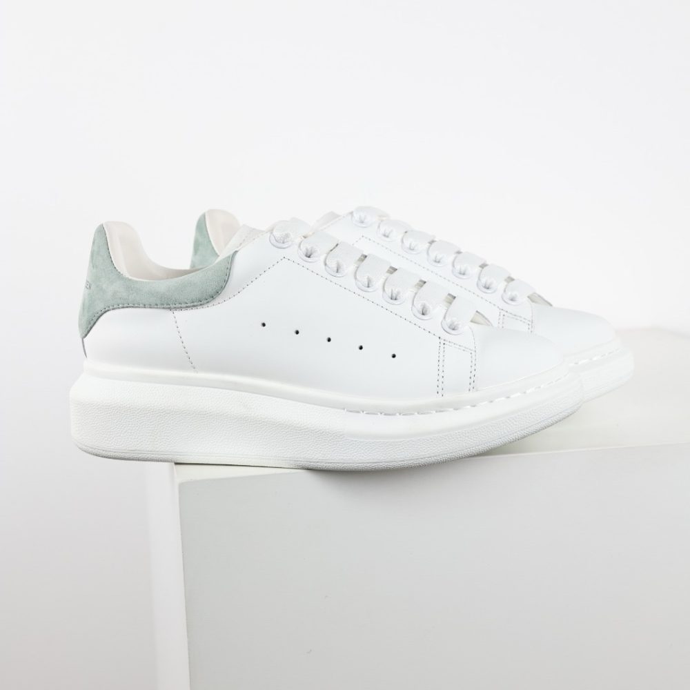 Alexander McQueen Weiße Schuhe „Mintgrün“ – Bild 5