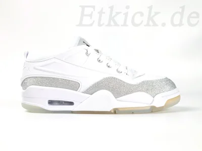 Kaufen Sie Wmns Air Jordan 4 RM 'White Silver Glitter' Top Reps