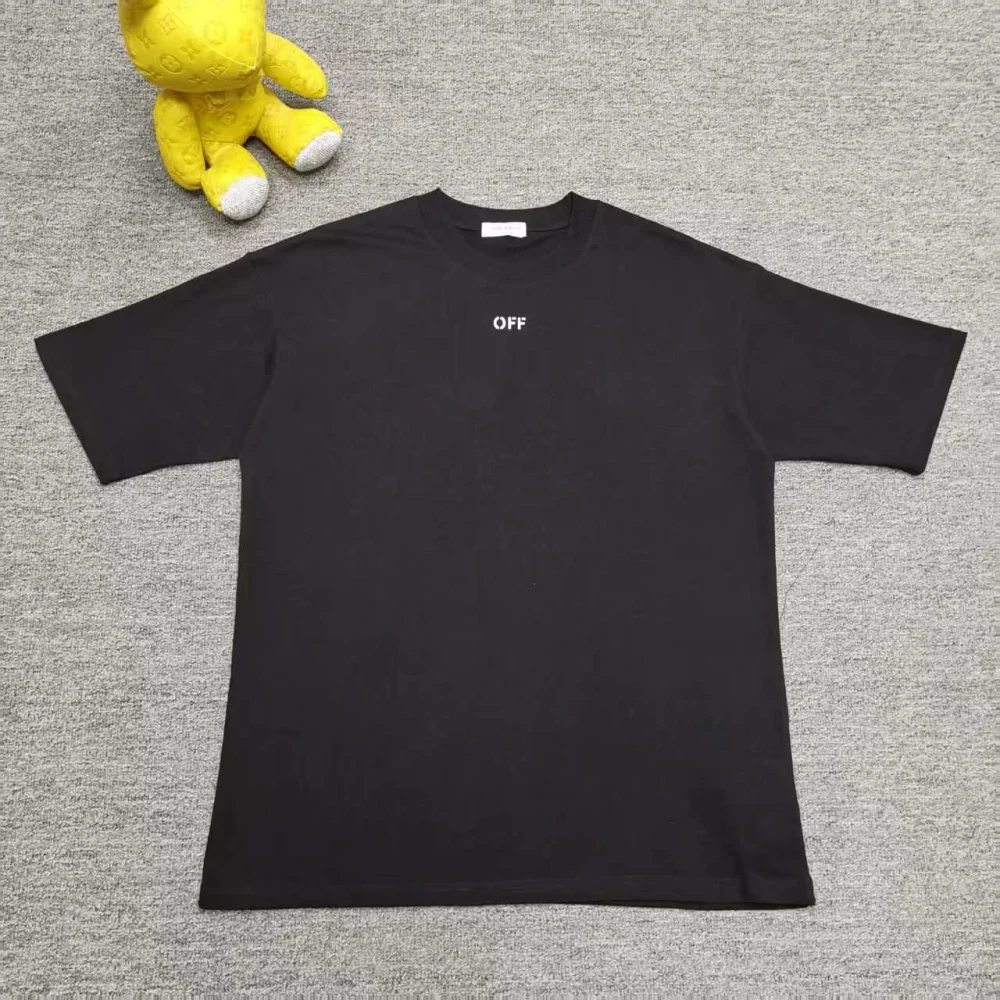OW neu bedruckt Kurzarm schwarz