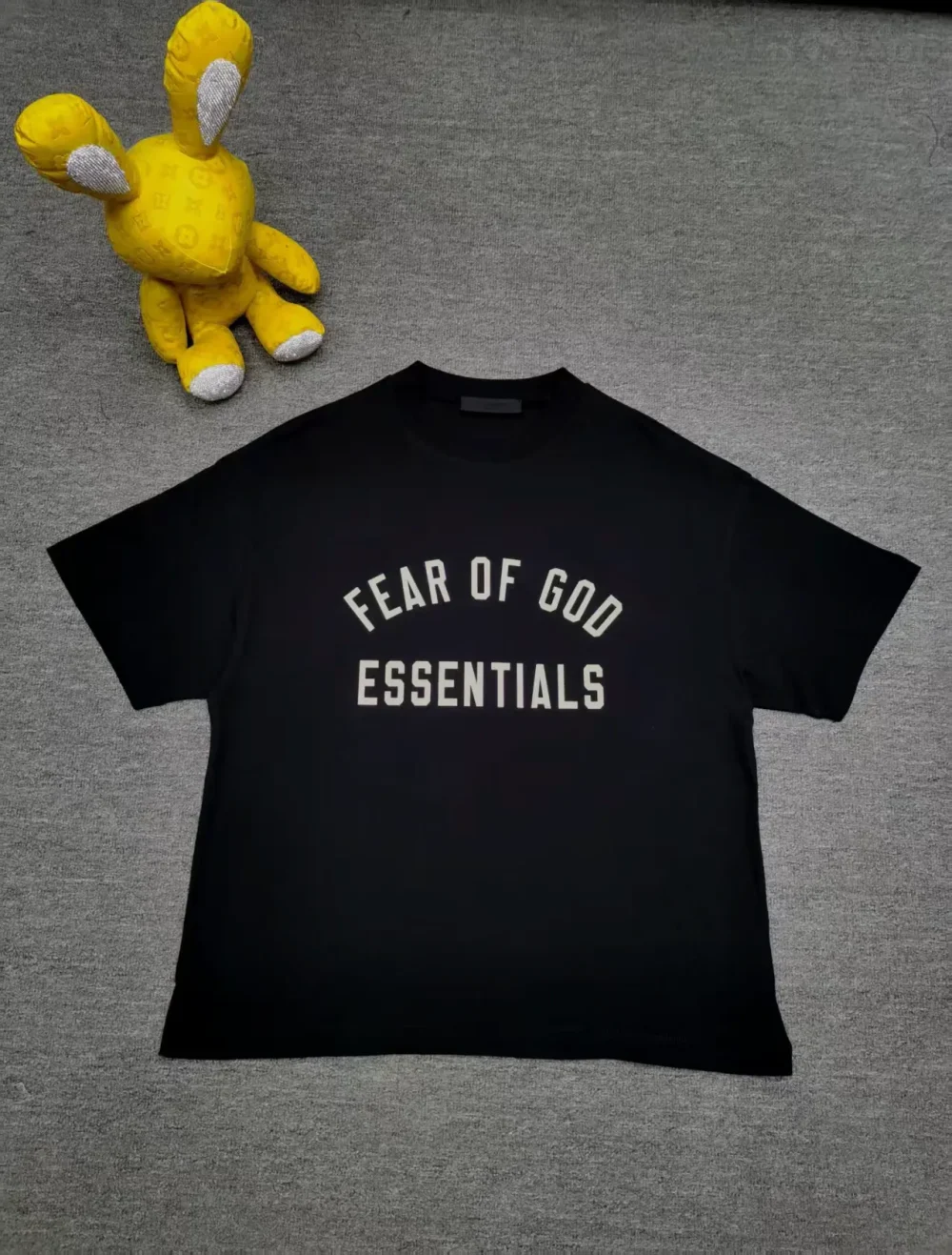 Fear of God Essentials Jersey Crewneck Tee 'Schwarz'