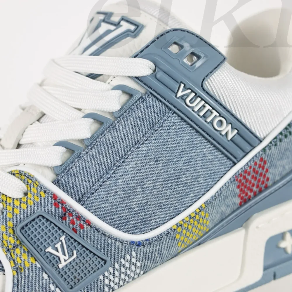 Trainer Blue mit dem Lvers Damier-Muster – Bild 8