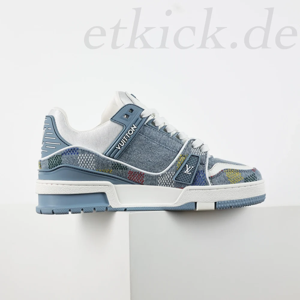 Trainer Blue mit dem Lvers Damier-Muster – Bild 2