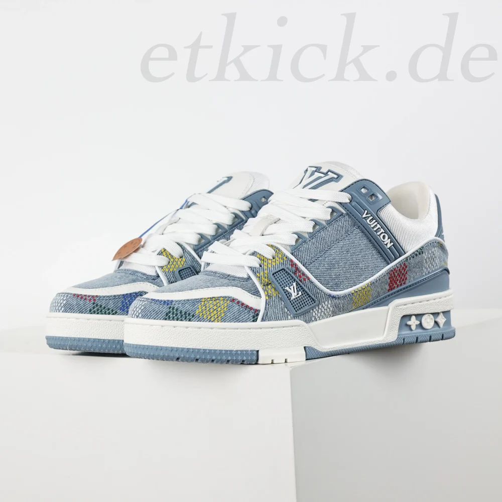 Trainer Blue mit dem Lvers Damier-Muster – Bild 5