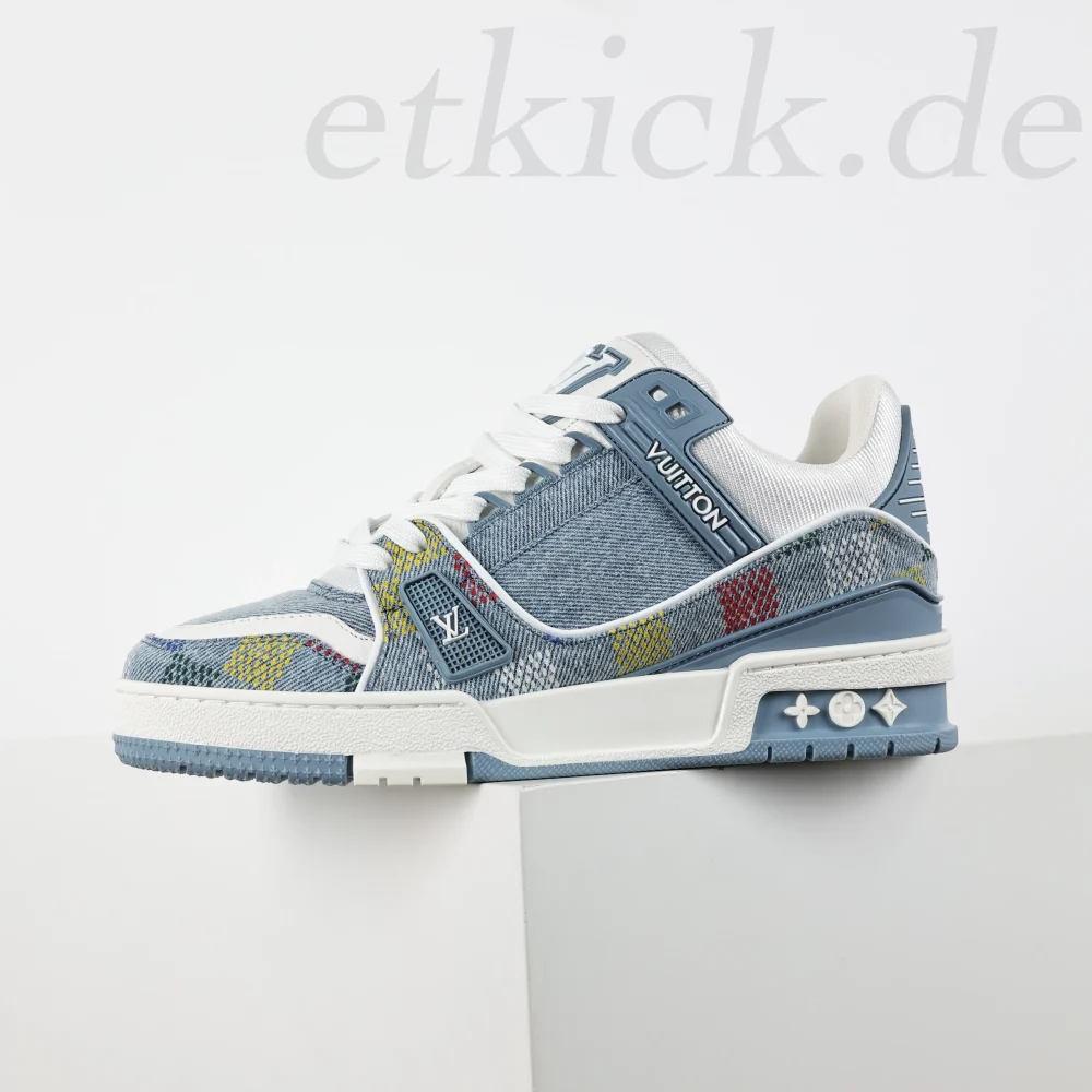 Trainer Blue mit dem Lvers Damier-Muster – Bild 3