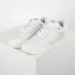 B27 Uptown Low Top Sneakers aus Gravity Leder Weiß