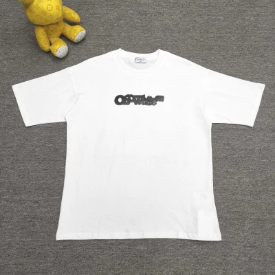 Off-White Herren Blurr Book T-Shirt Weiß